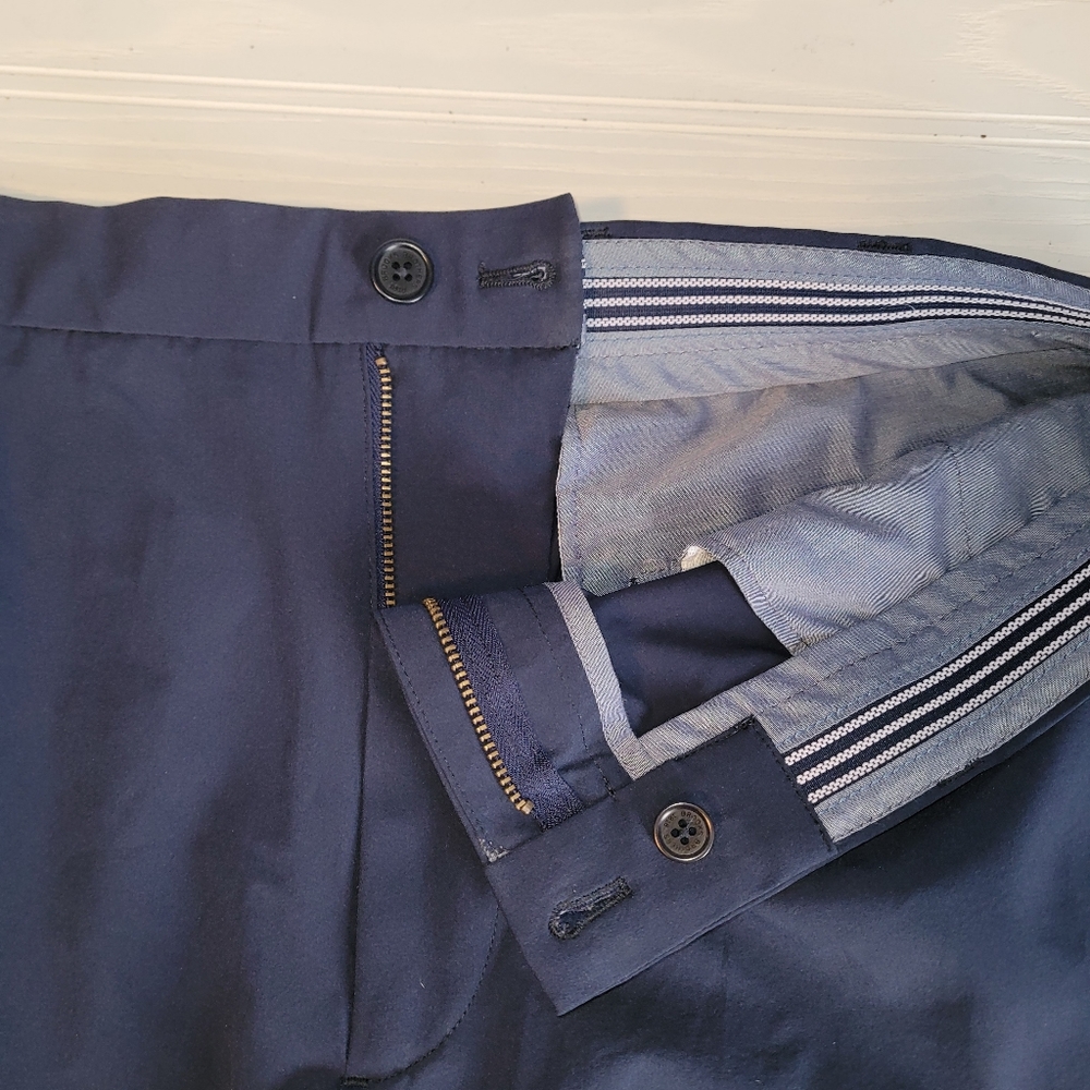 Brooks Brothers Mens Lightweight Blue Golf Golfer Dress Shorts Size- 38 Waist - Picture 2 of 4